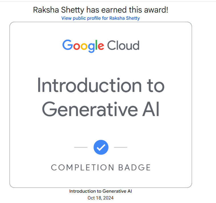 Introduction to Generative AI